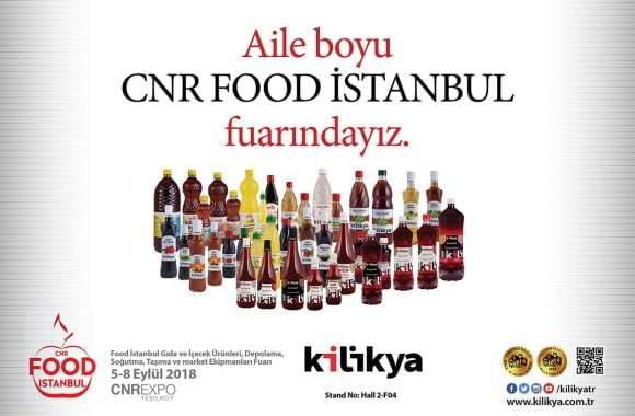 Kilikya, CNR Food İstanbul Fuarında Kilikya, CNR Food İstanbul Fuarında